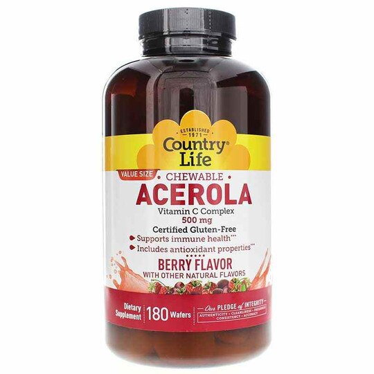 Acerola Vitamin C Complex 500 Mg, CTL